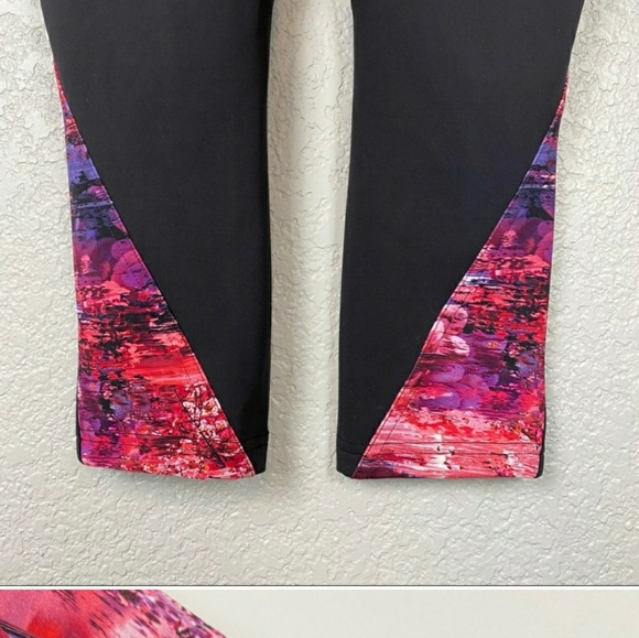 Lululemon Black Dahliascape Sweat & Repeat Legging - Picture 10 of 11